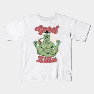 Good Vibes Zilla Kids T-Shirt